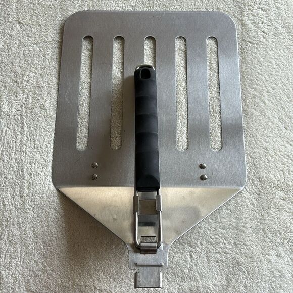 Mr. BBQ Stainless Steel Oversized Spatula with Folding Handle camping tailgate - Picture 5 of 10
